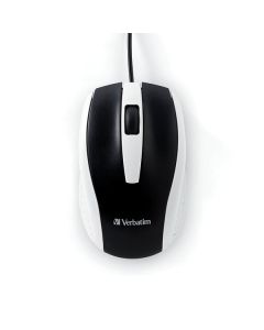 Verbatim 99740 Corded Notebook Optical Mouse (White)