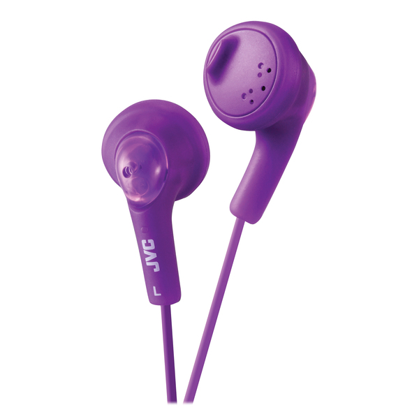 JVC(R) JVCHAF160V GUMY EARBUDS VIOLET